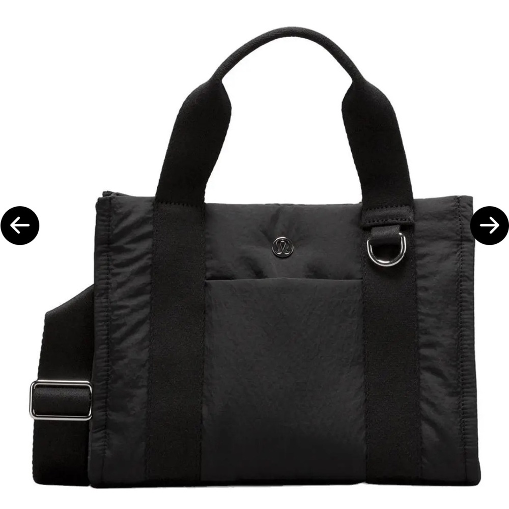lululemon athletica Black Women's Boxy Mini tote 4.5L